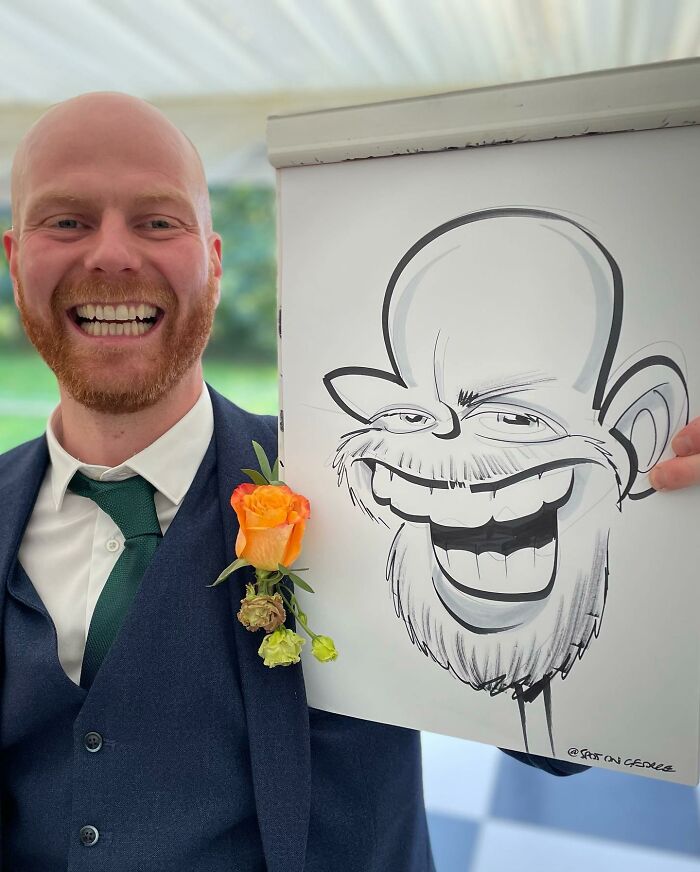 Artist Surprises People With His Caricatures, Showing Their Real Faces In A Funny Way