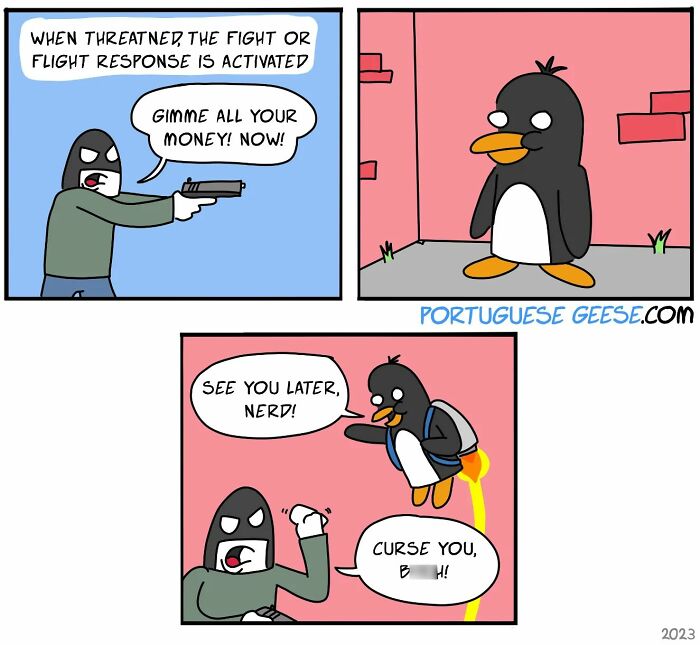 New Portuguese Geese Comics Capture Awkward Moments To Make You Laugh