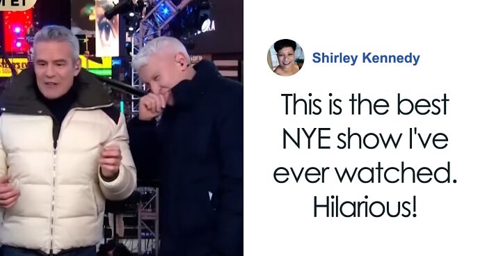 Anderson Cooper Can’t Stop Giggling During Hilarious New Year’s Eve Interview With John Mayer