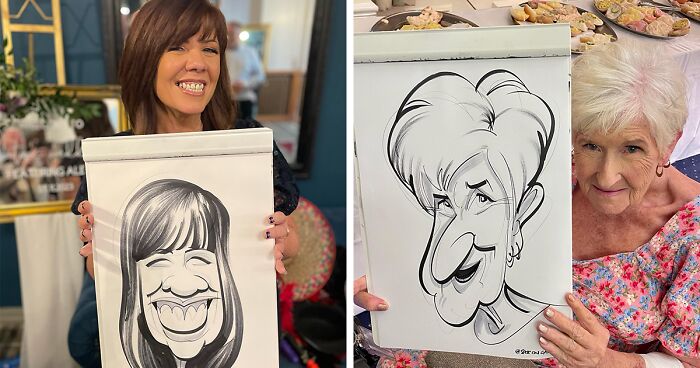 Artist Makes Caricatures Perfectly Reflecting People's Features In An Exaggerated Way (80 Pics)