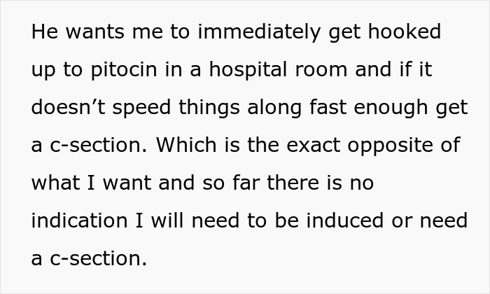 Man Gets Mad When Wife Says Only She’s Behind The Choices On Their Baby’s Birth, As It’s Her Body