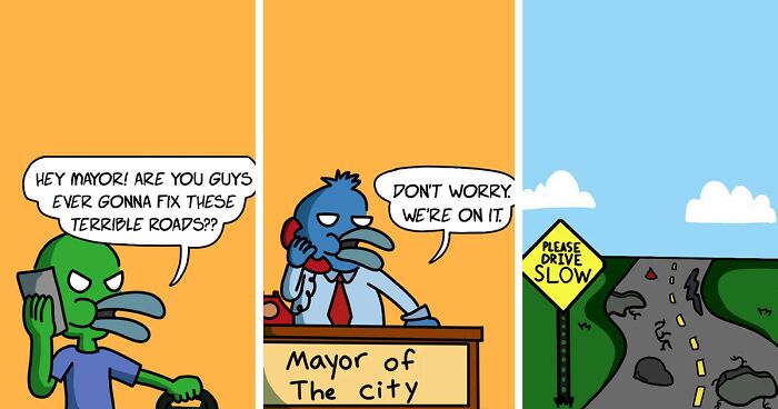 54 New Comics From An Artist With A Peculiar Sense of Humor