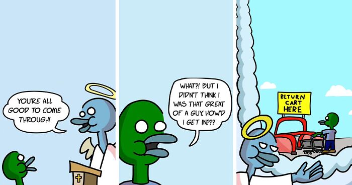 54 Of The Latest Hilarious Comics With Socially Awkward Situations By Portuguese Geese