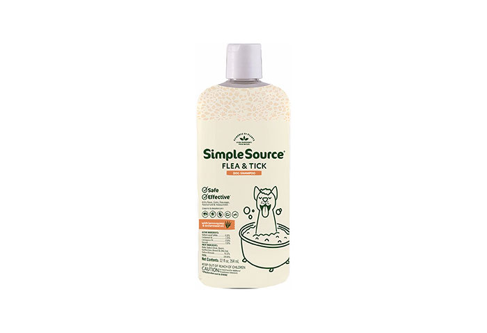 SimpleSource Flea & Tick Dog Shampoo