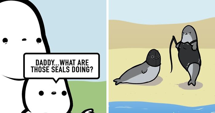 68 Comics With Absurdly Hilarious Twists and Turns By This Artist