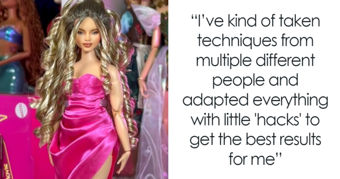 29-Year-Old Describes “Insanely Special” Moment His Barbie Doll Makeovers Became Viral