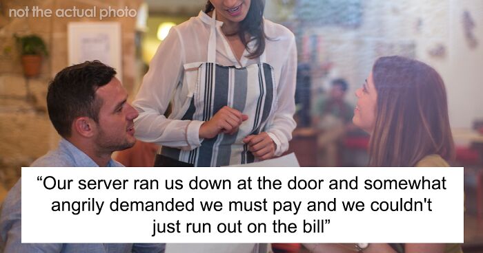 Server Doesn't Notice Cash On The Table And Goes After Couple, Loses The $150 Tip They Left