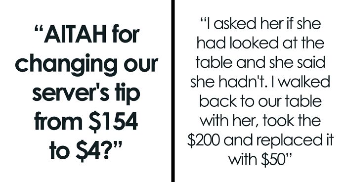 “I Don't Appreciate Being Called A Thief”: Man Calls Woman A Jerk For Taking Back $154 Tip