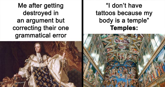 The 'Classical Sarcasm' Page Turns Classical Art Into Hilarious Memes, Here Are 80 Of The Best (New Pics)