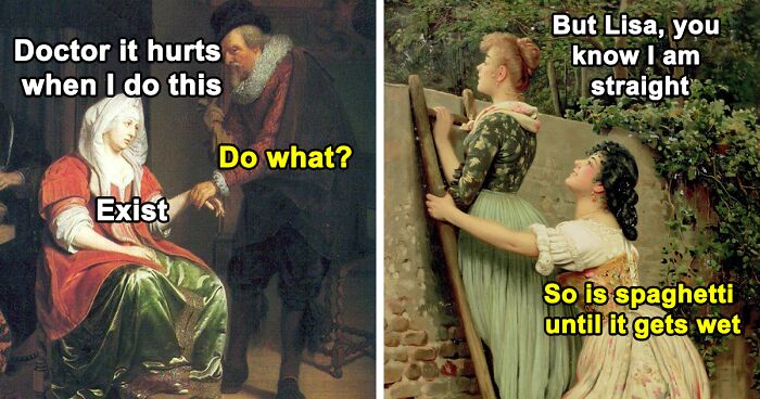 This Instagram Account Combines Sarcasm With Classical Art And Its Memes Are Too Funny