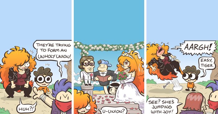 45 New Comics About A Jock And A Nerd Show How Differences Don't Matter To Best Friends