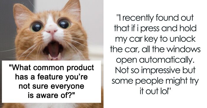 You May Have Missed These 44 Features In Everyday Products, As Pointed Out Online