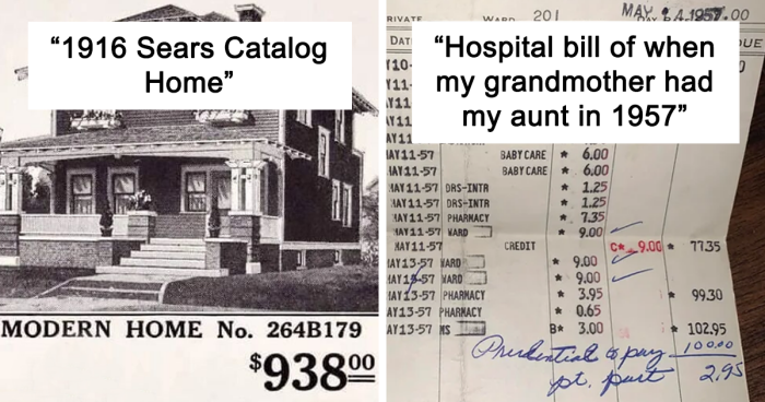 94 Vintage Pics Of How Much Stuff Used To Cost In The 20th Century That Might Be Painful Now