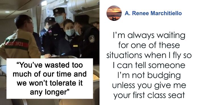 Disruptive Man Who Delayed A Flight By 3 Hours Gets Slammed By Airplane Passengers