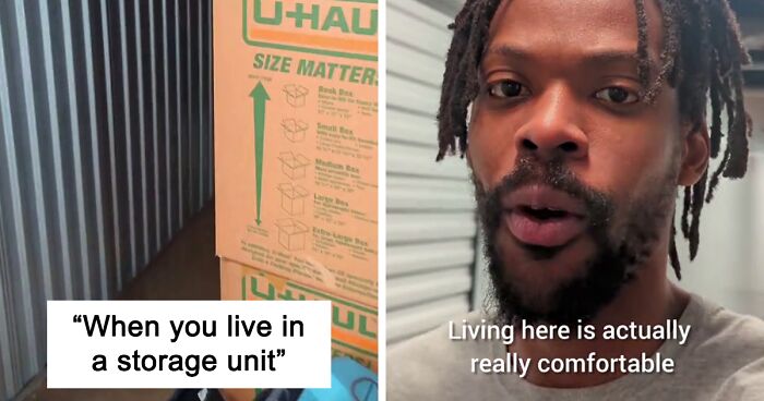 “Better Than Staying In A Car”: Couple Lives In Storage Unit, People Can’t Decide If It’s Right