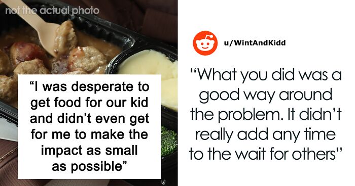 “I Cut Hundreds Of People In Line For Food At The Airport - AITA?”