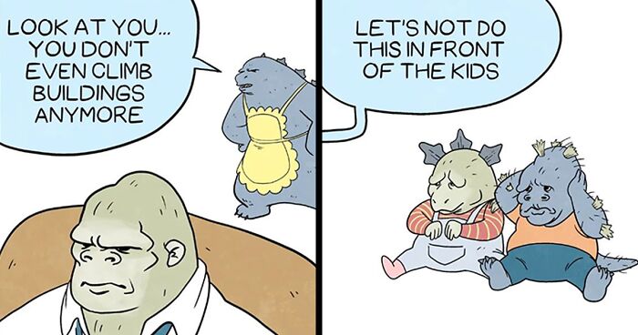 This Artist Created 34 New Comics Full Of Dark Humor And Absurdity