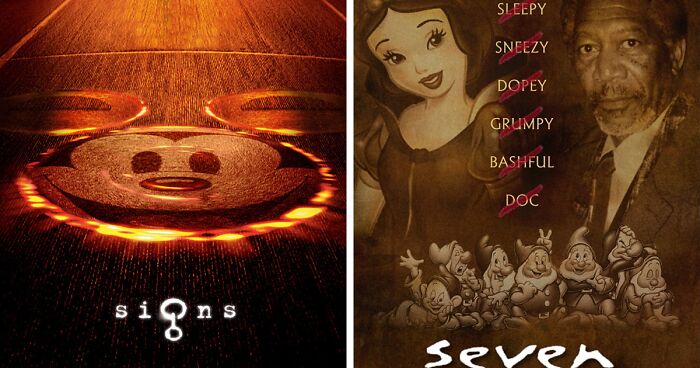 Designers Are Challenged To Make Famous Horror Films Appropriate For Children (29 Pics)