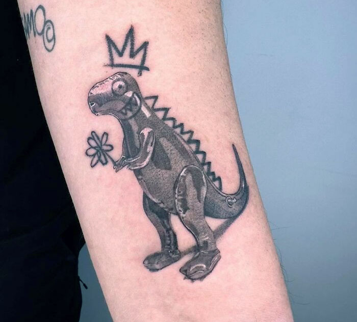 Awesome Dinosaur Tattoo