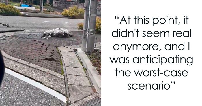 People Stunned By “Terrifying” Video Of Japanese Street “Breathing” During Earthquake