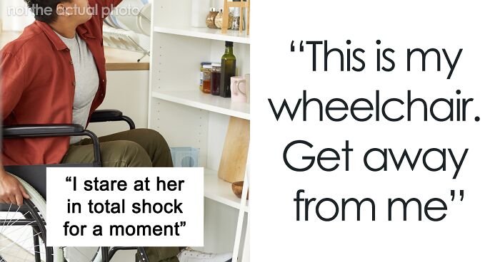 Woman Tries To Steal A Wheelchair From A Supermarket Shopper, Makes A Complete Fool Of Herself