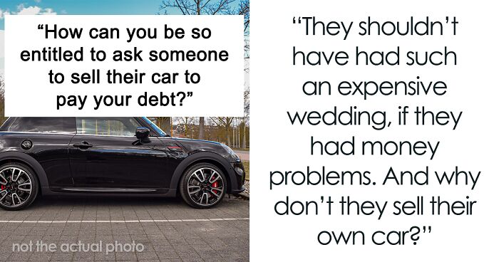 Couple End Up Broke After Extravagant Wedding, Demand Friend Sell His Car To Help Them