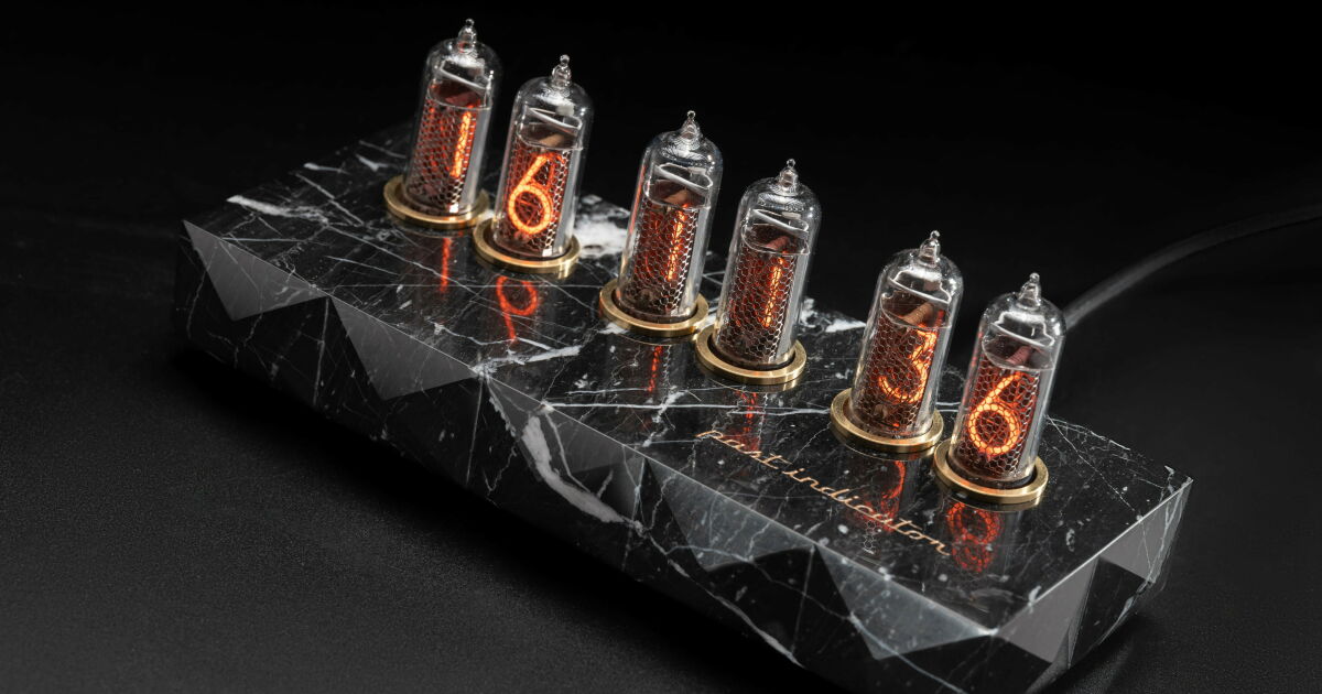 Biggest new Nixie clock 