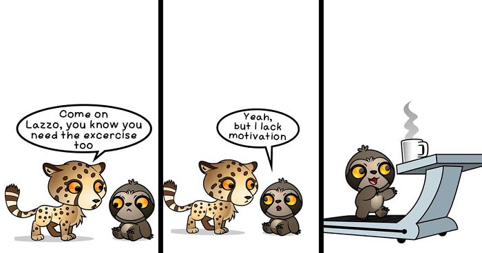 This Artist Creates Wholesome Comics Featuring Animals, And Here's The Result (70 Pics)