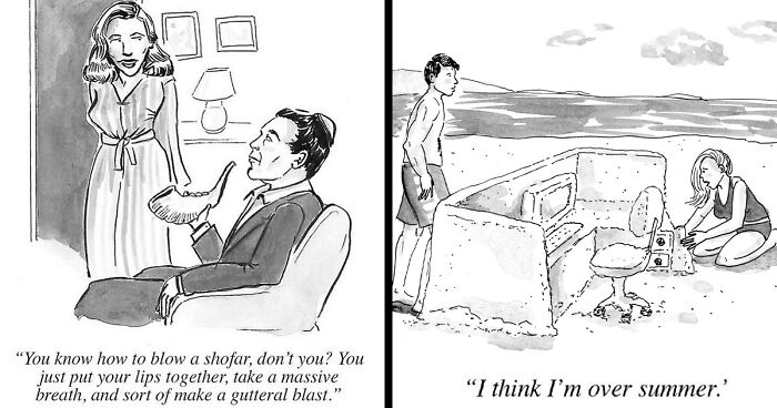 From Relatable To Absurd: 30 Witty One-Panel Comics By The New Yorker Cartoonist