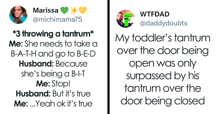 45 Times Parents Saw The Funny Side Of Their Child's Temper Tantrum