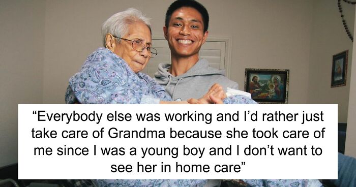 Grandson Who Is A Caretaker Of 96-Year-Old Grandma Is Inspiring People Online To Follow His Example