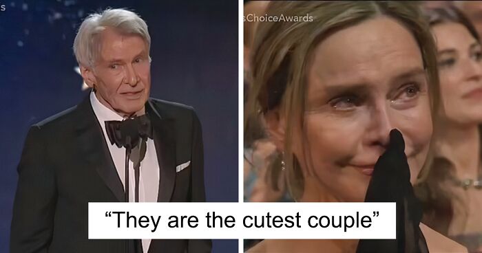 Harrison Ford Pays Heartfelt Tribute To His Wife As He Accepts Career Achievement Award