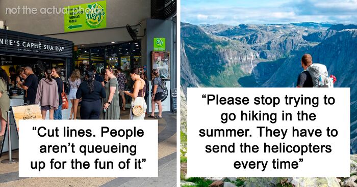 36 Things Tourists Do That The Locals Hate