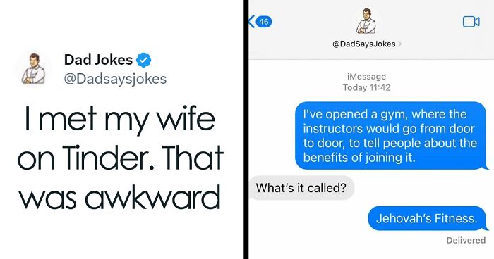 80 Dad Jokes That Would Surely Be Approved By 9/10 Dads (New Pics)