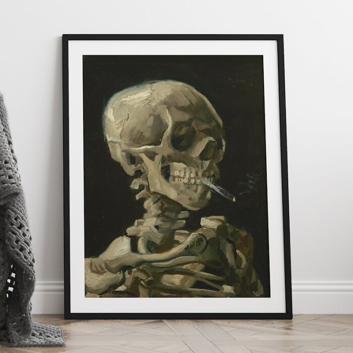 Turn Your Space Into An Exhibit Of The Beautifully Eerie; A Skull That’s Cool, Yet Contemplative, Serving Up A Side Of Existential With Your Espressos.