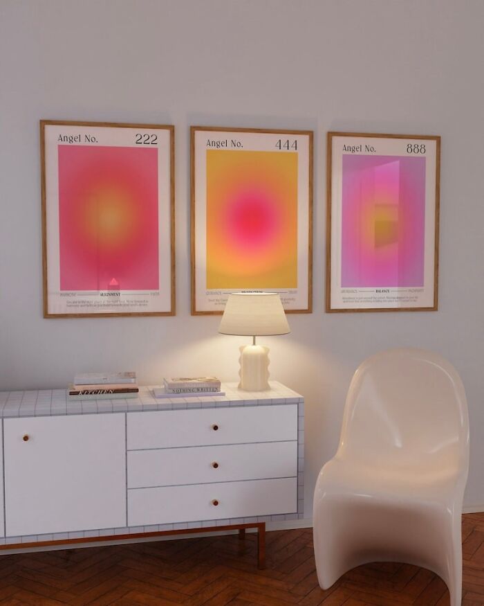 Engage With The Energies Of Existence Through A Cascade Of Color—these Angel Numbers Are More Than Art; They're Your Personalized Cosmic Compass Framed!