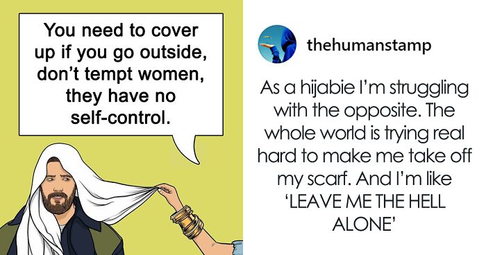 8 Illustrations Of Men Being Treated Like Women That Instantly Feel Wrong