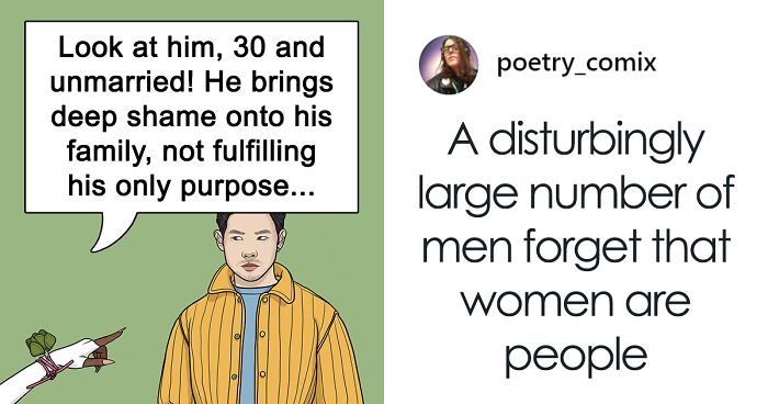 8 Illustrations That Imagine The World With Reversed Gender Roles