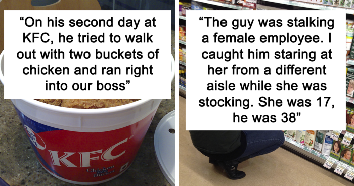 35 Workers That Pushed The Bar Of Getting Fired For Wild Reasons To The Fullest