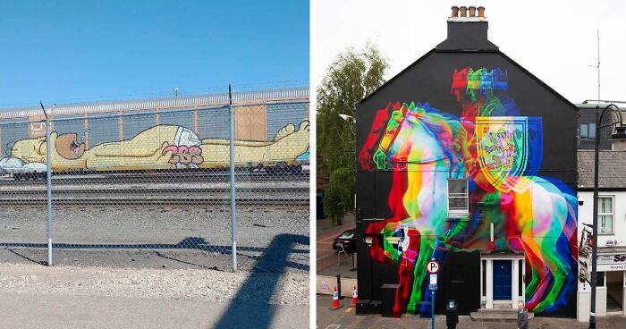 110 Creative Street Art Pieces That Turned Blank Walls Into Objects Of Admiration