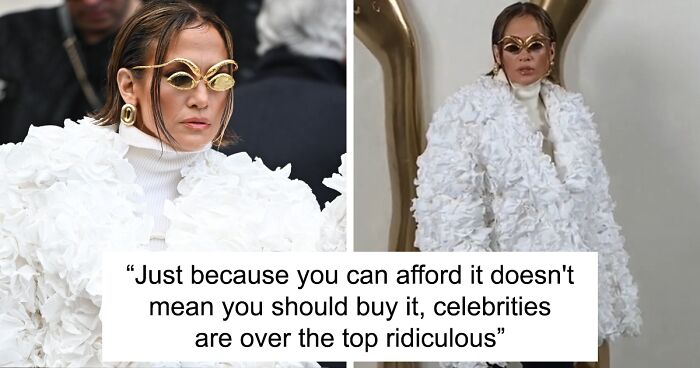 People Are Picking Apart Every Detail Of JLo’s Striking Style For Paris Fashion Show