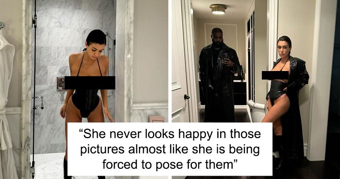 “Dropped Sumn?”: Kanye West Posts Controversial Photos Of Wife Bianca Censori On Instagram