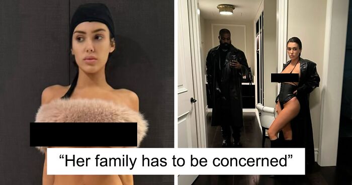 Bianca Censori Is Exposed In New “Concerning” Photos Posted By Husband Kanye West