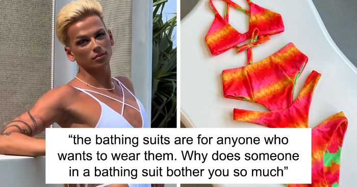 “There Are Many Types Of Women”: Male Model Snaps Back At Haters Following Bikini Photoshoot