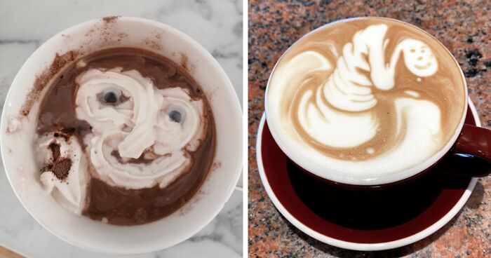 87 Latte Art Attempts That Didn't Come Out Quite Right