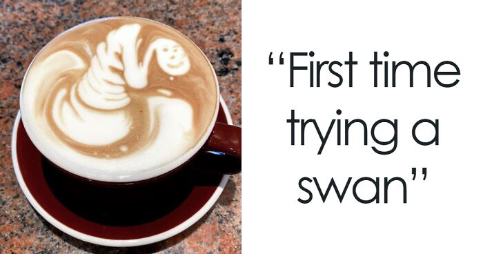 87 Hilarious Latte Art Fails That Offer Comedy Alongside Your Caffeine