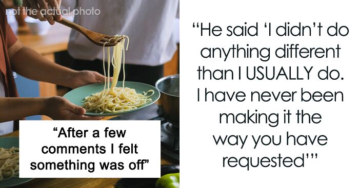 “Get Over It”: Pasta Problems Reveal Boyfriend Has Been Lying About More Than Just Sauce