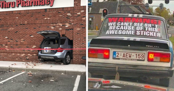 98 Funny Pics Of Messed-Up Cars