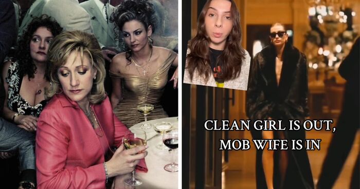 “Mob Wife Look”: New Social Media Trend Is All About The Big Hair, Big Chains, And Smokey Eyes