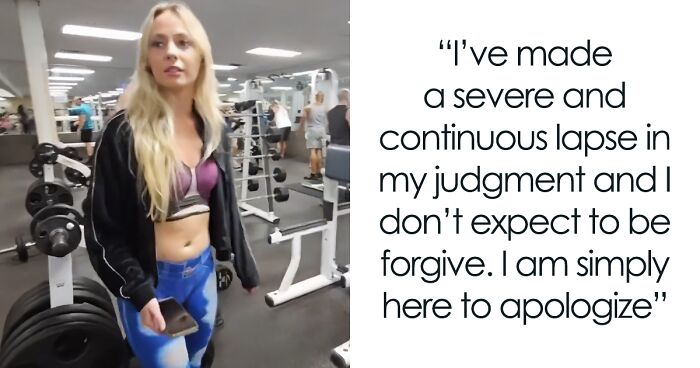 Influencer Apologizes After Man Calls Her Out Over “Inappropriate” Painted-On Gym Outfit